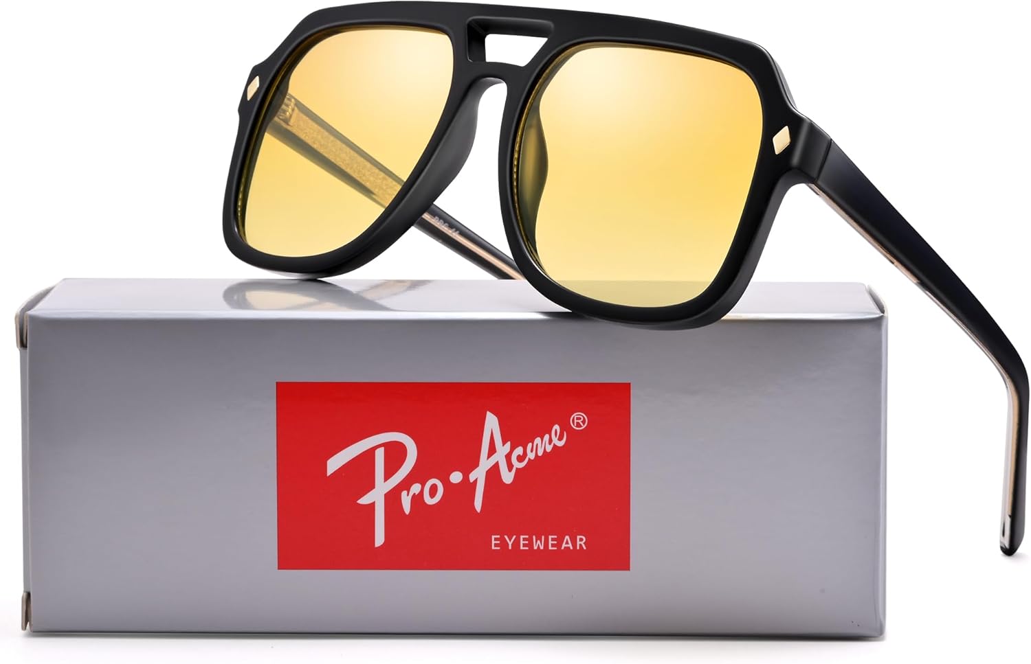 Pro Acme Vintage Oversized Aviator Sunglasses Trendy Retro 70s Sunglasses for Women Men - Image 5