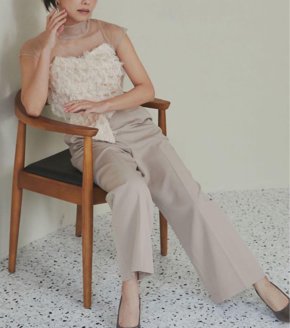 Amazon.co.jp: ラグナムーン LADYカットジャガードベア パンツドレス 