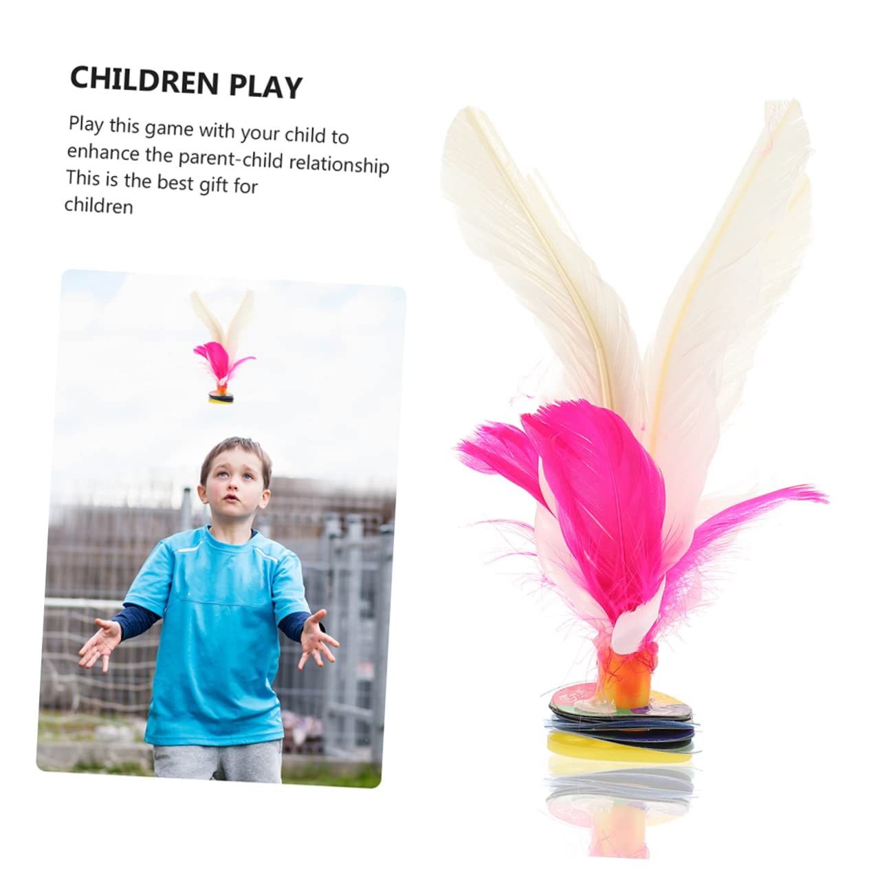 Toddmomy 8 Pcs Shuttlecock Foot Sports Kick Shuttlecock Kick Shuttlecock Shuttlecock Exercise Kick Shuttlecock Students Kick Shuttlecock Rubber