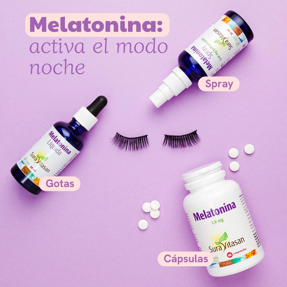 Mélatonine 1,9 mg 60 comprimés (Pack 3 u.)