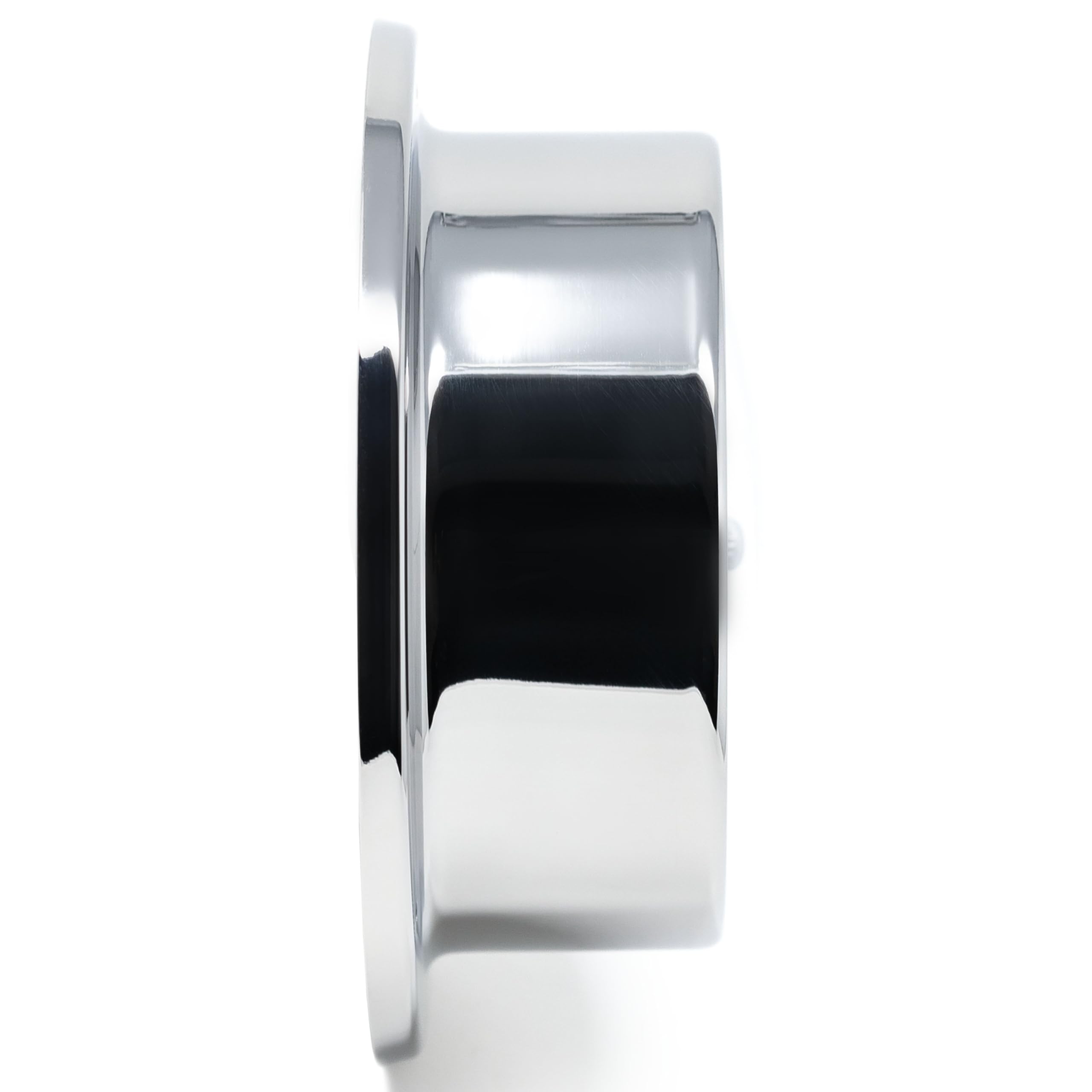 CP085IM400NX zegar pływowy – stal nierdzewna polerowana – morski zegar okrętowy o średnicy 11 cm – Made in Germany