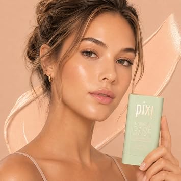 Pixi Beauty On-the-Glow Base| Tinted Moisturizer Foundation Stick | Cream: Fair/light, neutral shade| 0.6 oz / 19g