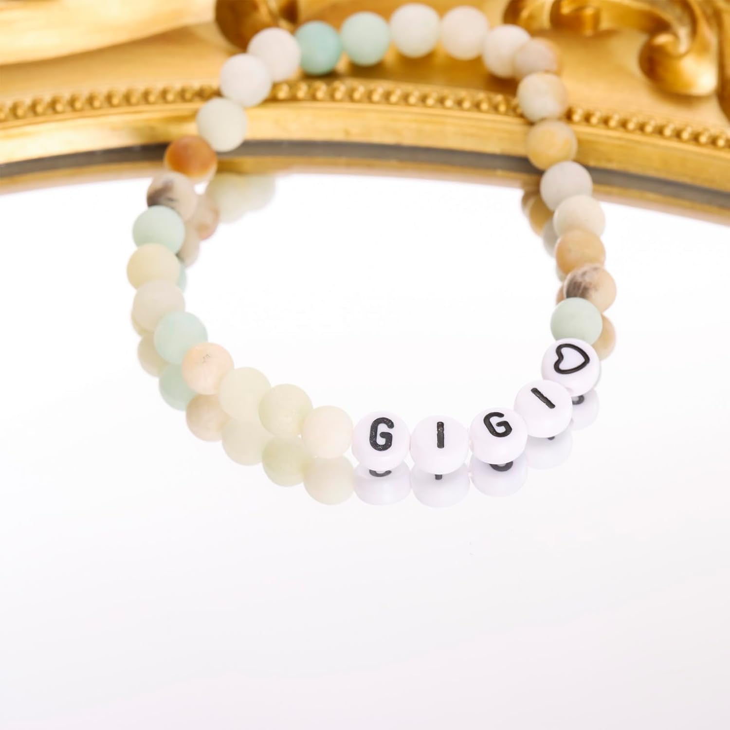 Kivosliviz Gigi Bracelet for Women from Grandson Grandkis Gifts Grandma Jewelry Best Gigi Ever Bracelet - Image 5