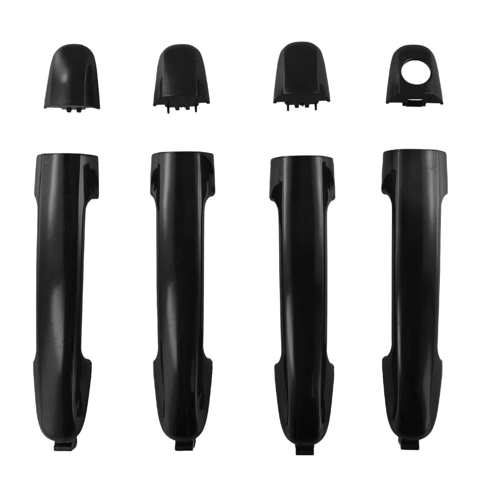 Yytemd One Color Car Exterior Door Handle Outside Pull Accessories For Hyundai 2005-2010 Chrome