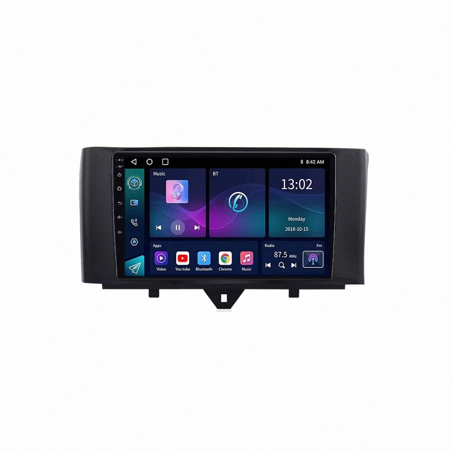 Radio de coche con Android Auto inalámbrico para Smart fortwo 2011-2015 8
