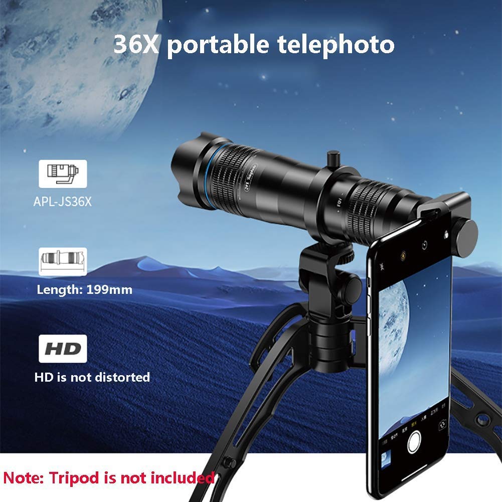 Telescopio Mobile RSGK 36X Zoom Lens con Tripode - Dettaglio