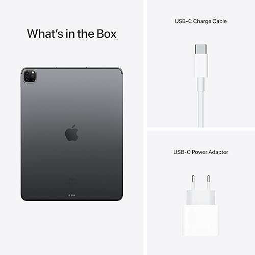 2021 Apple iPad Pro (12,9-pouces, Wi-Fi + Cellulaire, 128 Go) Gris Sidéral (Reconditionné) - 6