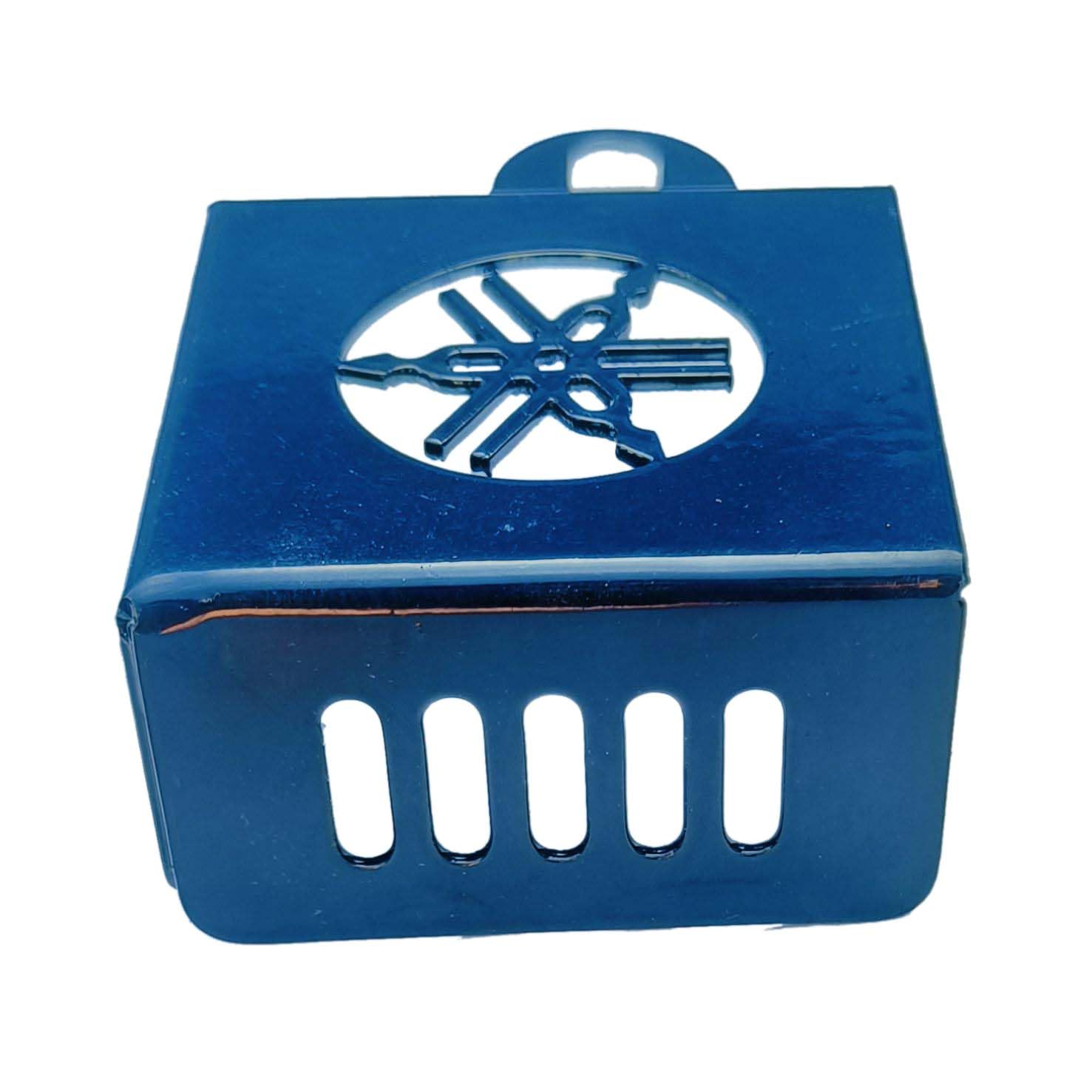B.K ACCESSORIES Yamaha FZ S Version Rear Disc Brake Oil Cover Disc Fluid Box Cover Master Oil Reservoir Frame Guard (Blue)-image-39