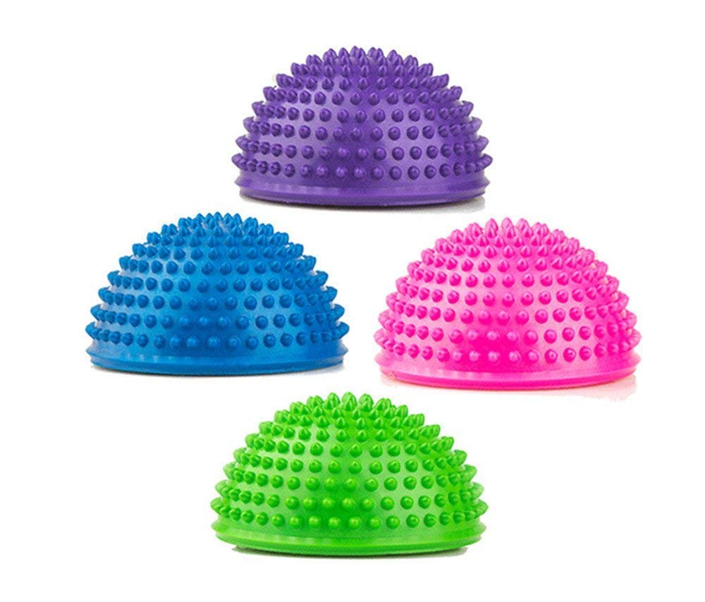 ASUVI Reflexology Training Massage Ball,Gym Workout Pilates Balance Cushion Exercise Fitness Workout Rehabilitation,Physical Fitness Appliance Exercise Balance Ball Stepping Balance pods (5) (B08CL4FBG5) Amazon Price History, Amazon Price Tracker