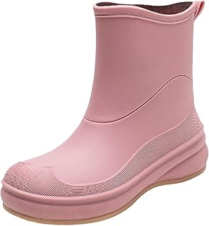 Botas de lluvia para hombre, zapatos de agua, zapatos de goma, informales, moda al aire libre, trabajo de pesca, lavado de coche, cocina, no deslizantes, botas de lluvia, zapatos para hombre