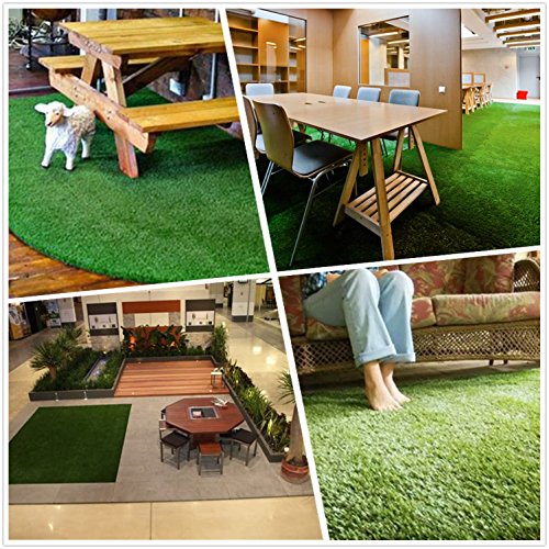 SUMC-Gazon-artificiel-Gazon-synthetique-de-gazon-de-gazon-dherbe-de-pelouse-dherbe-exterieur-de-balcon-dinterieur-de-Faux-pour-des-animaux-de-jardin-Chiens-Hauteur-de-30mm-40-60