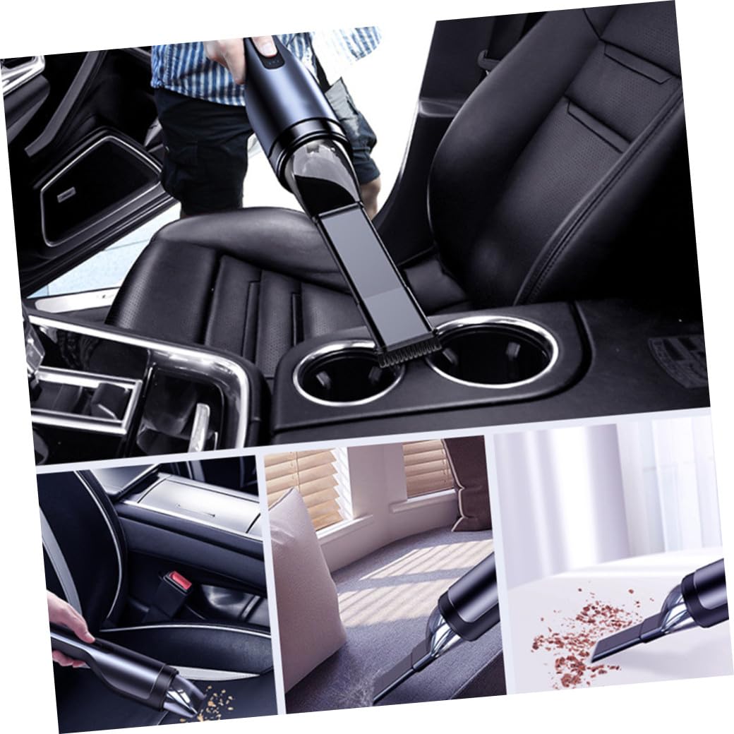 Aspirapolvere Portatile Ricaricabile Usb senza Fili per Auto Leggero in Abs Batteria 2000mah per Pulizia Veloce e Pratica in Auto e Casa