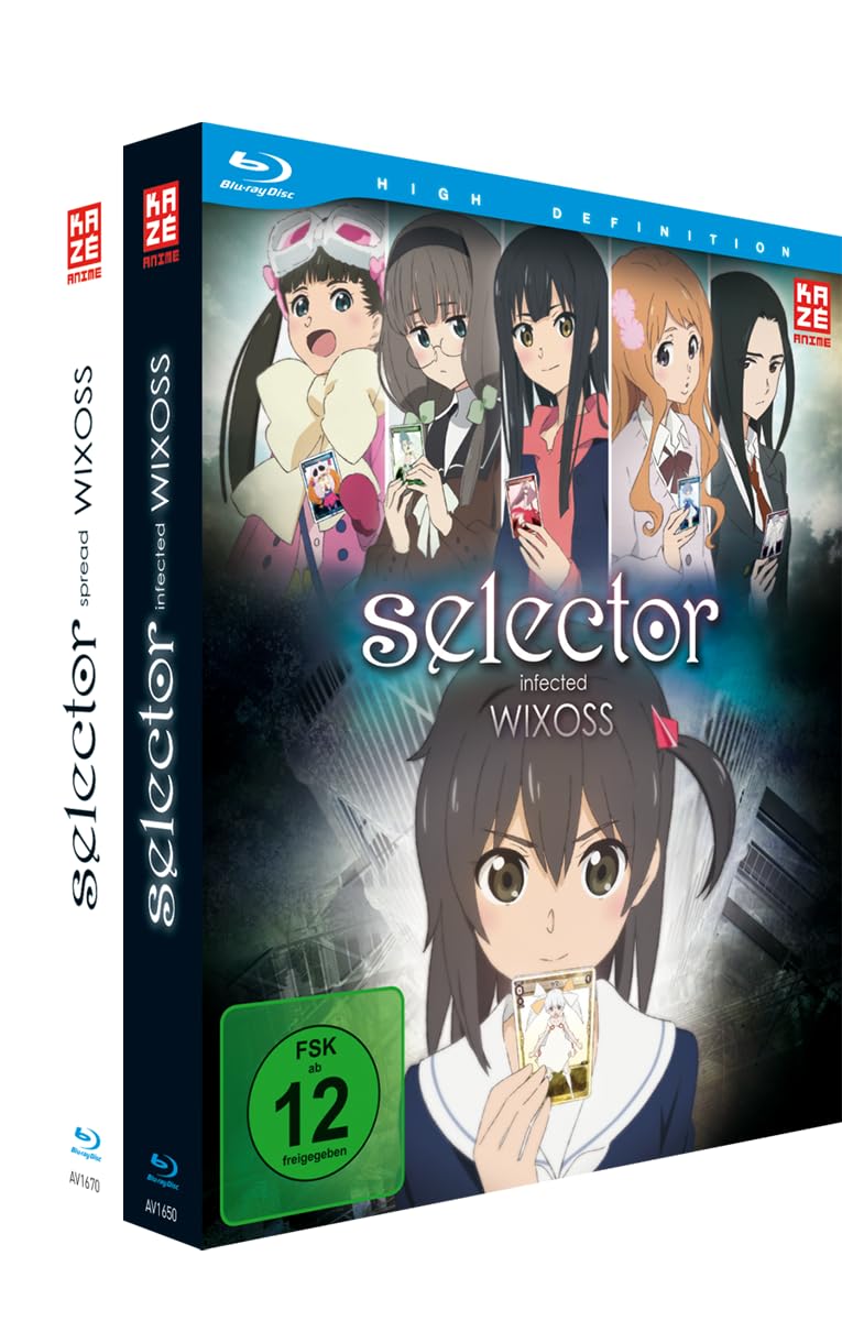 Selector Infected WIXOSS & Selector Spread WIXOSS - Gesamtausgabe - Staffel 1&2 - [Blu-ray] | Staffel 1&2, Blu-ray