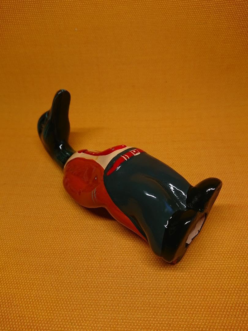 【美品】人形　カモ　陶器　ビンテージ　ヨーロッパ　置物　工芸品　美術品 Amazon.co.jp: 人形 カモ 陶器 ビンテージ ヨーロッパ 置物 工芸