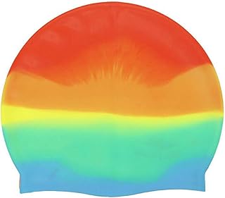 Confortevole Nuovi Style Signore Uomini Impermeabile Elastico Elastico Gel Silicone Orecchie Protezione dei Capelli Lunghi Piscina Piscina Piscina Cappello Cappello Cappello Cappello Cappello Adulto B