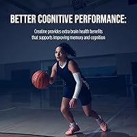 Vista 5 de Vega Creatine Monohydrate Micronized Powder, Pure Unflavored, 100 Servings, 5000mg Per Serving, 17.6 oz