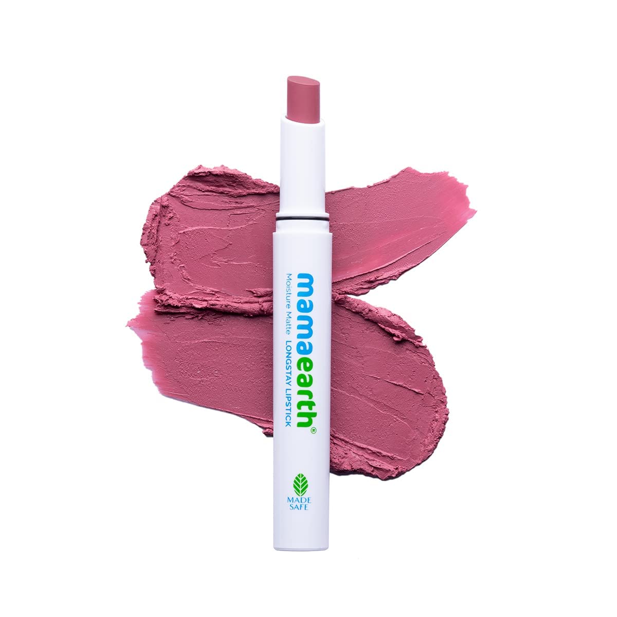Mamaearth Moisture Matte Longstay Lipstick with Avocado Oil & Vitamin E for 12 Hour Long Stay 08 Pink Tulip Pink Tulip