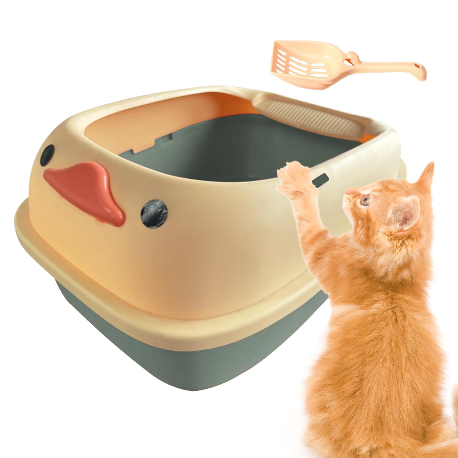 猫用トイレ 楽天市場】【国内在庫】猫トイレ ネコ 砂 大型 四角 猫 トイレ