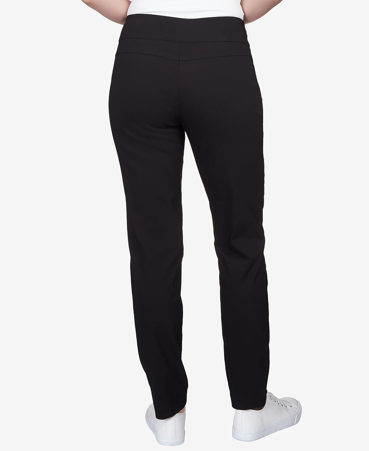 Ruby Rd. Womens Ruby Rd. Womens Mid-Rise Pull-on Straight Solar Millennium Tech Pant - Image 7