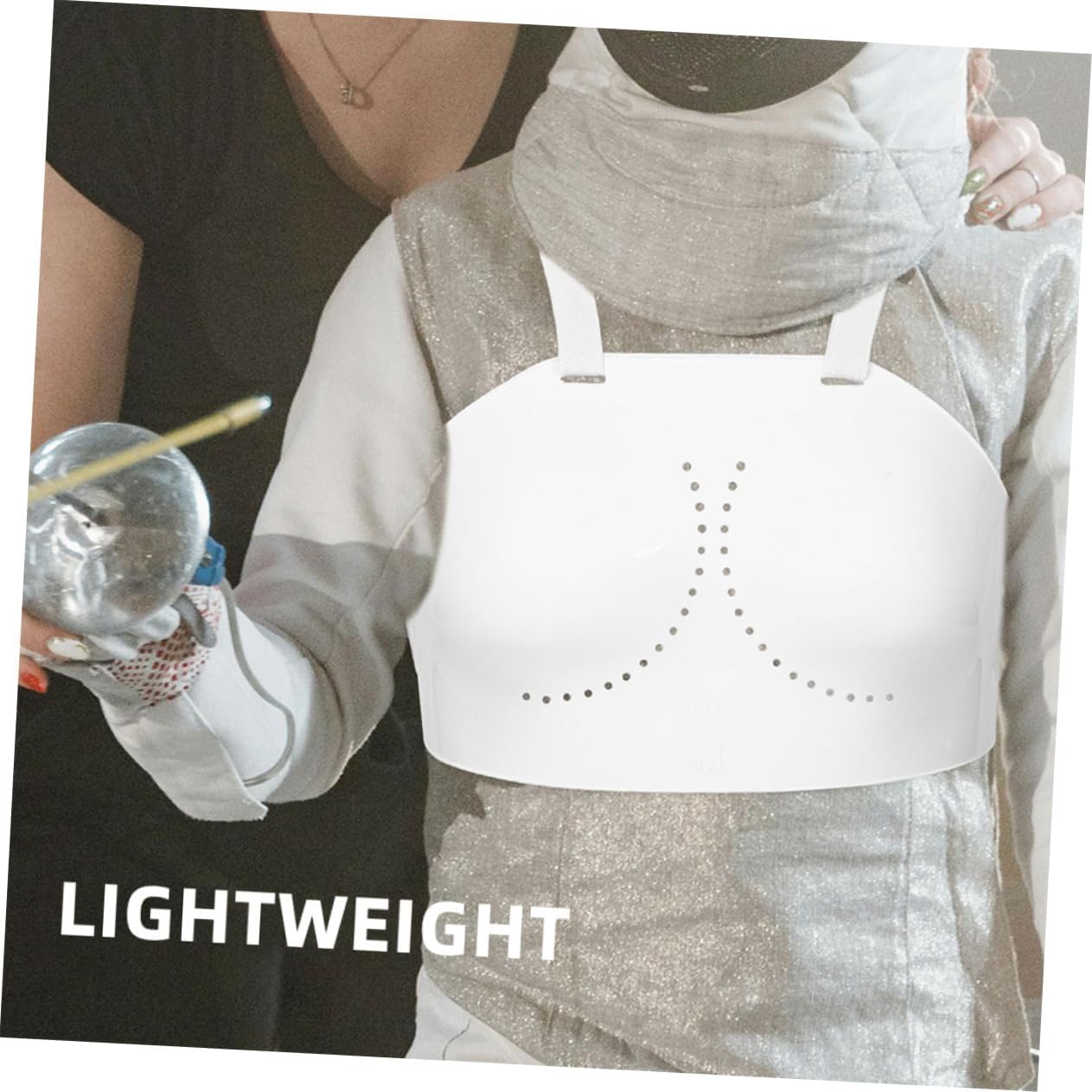 Fencing Sport Chest Guard Boys and Girls Karate Fencing Protective Gear Unisex Body Wire