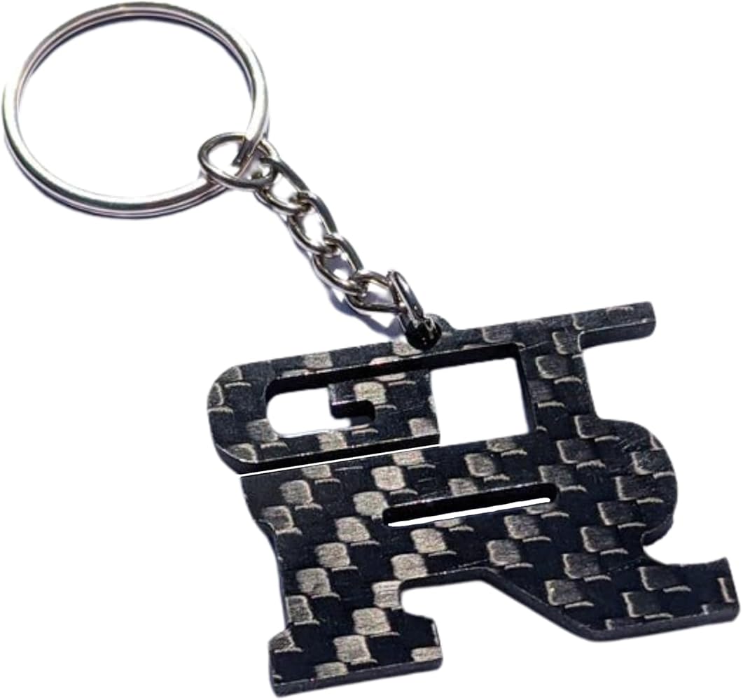 SKYLINE R32GT-R ストラップ or アクセサリー(新品未使用) Amazon.com: Pro Spec Imports - Real Carbon Fibre GTR keychain for