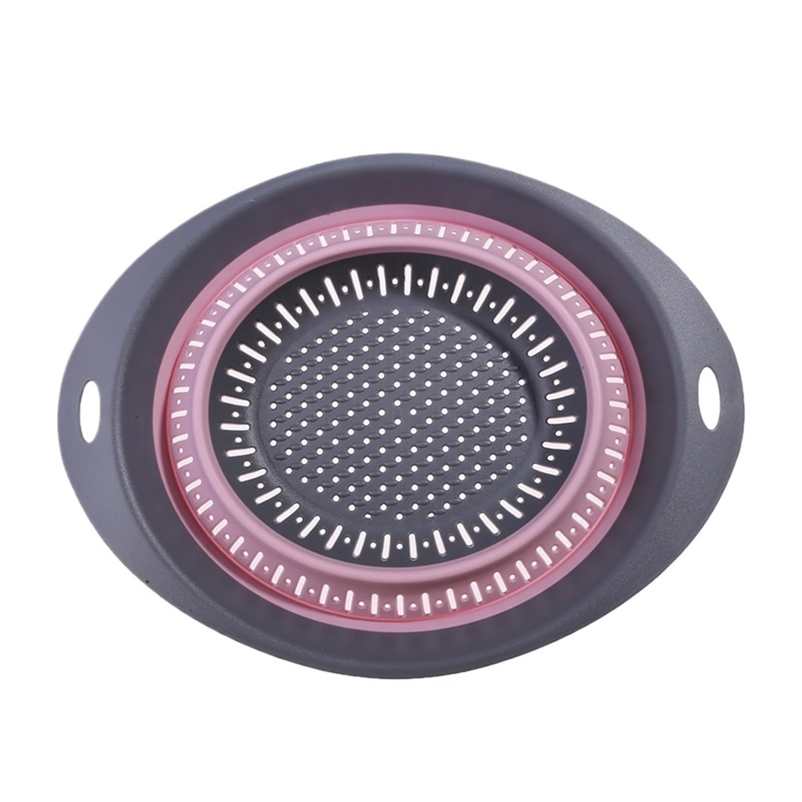 WZPTLKIBAD Silicone Foldable Colander Basket for Fruit Vegetable Draining
