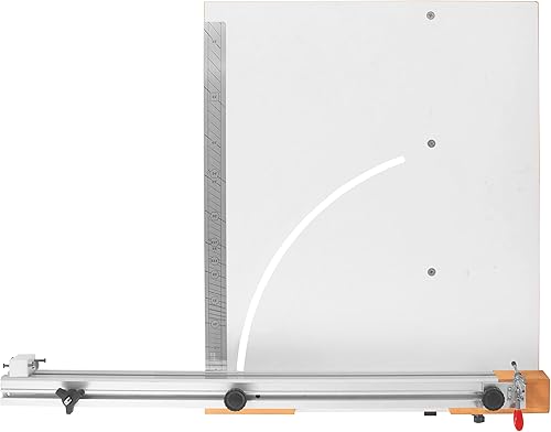 Miniatura 10 de El trineo original de corte Dubby para cortar ingletes precisos en una sierra de mesa lado derecho