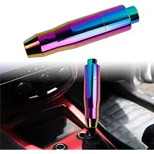 JDM Universal NEO Chrome Aluminum Automatic Stick Gear Shift Knob Lever Shifter
