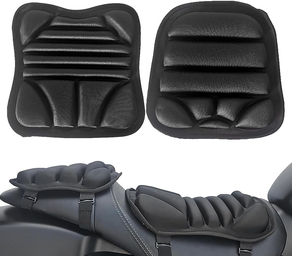 Coussin de selle moto Peugeot XP400 anti-douleur à absorption des chocs avant arrière