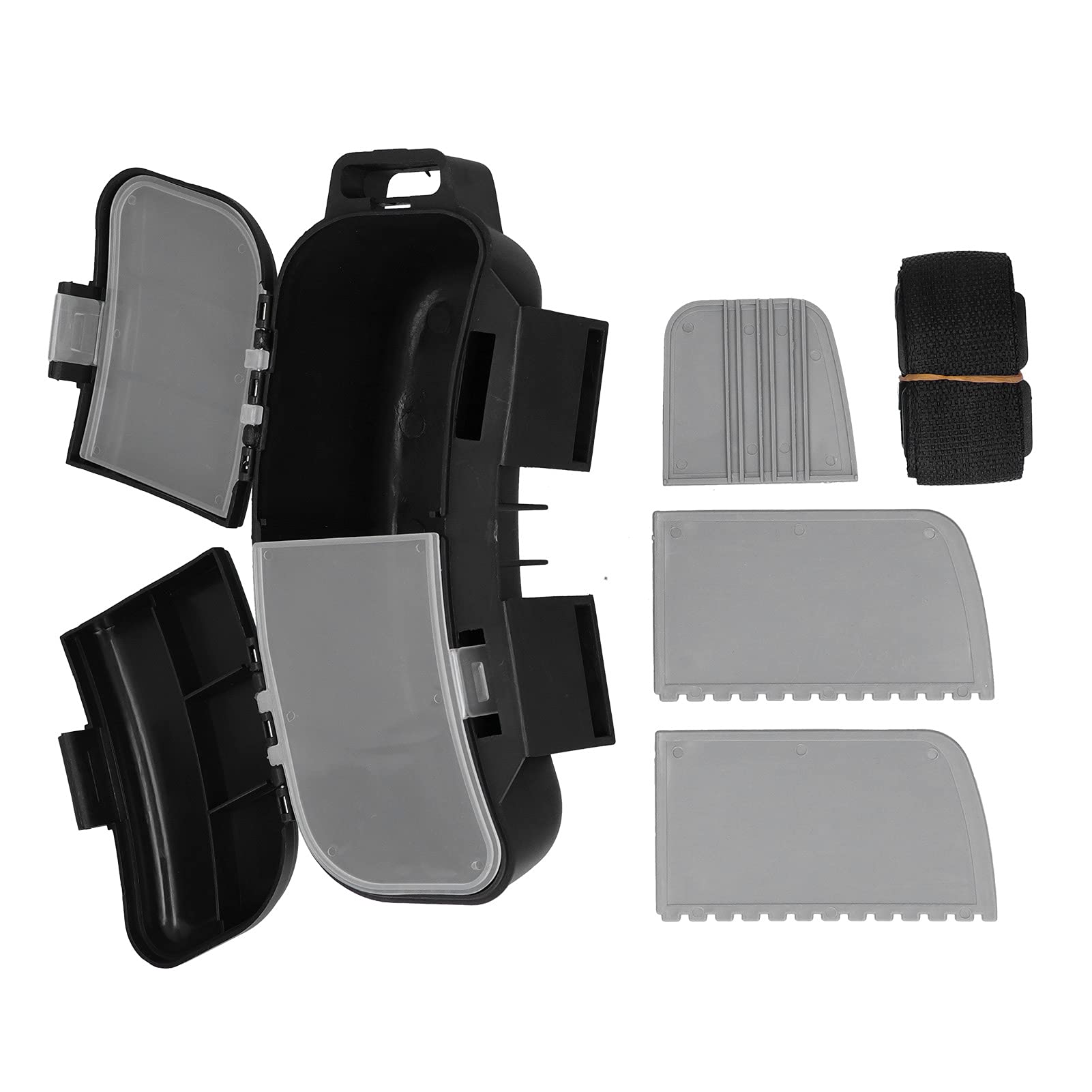 Yuecoom Fishing Waist Box, Portable Waist Fly Fishing Boxes Multifunctional Portable Fishing Bait Tackle Storage Box for Accessory