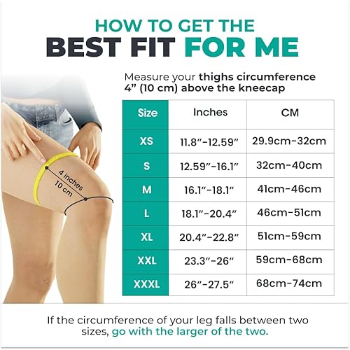 Miniatura 5 de Modvel Rodilleras para dolor de rodilla para mujeres y hombres, paquete de 2 rodilleras para dolor de rodilla, rodillera de compresión, soporte de