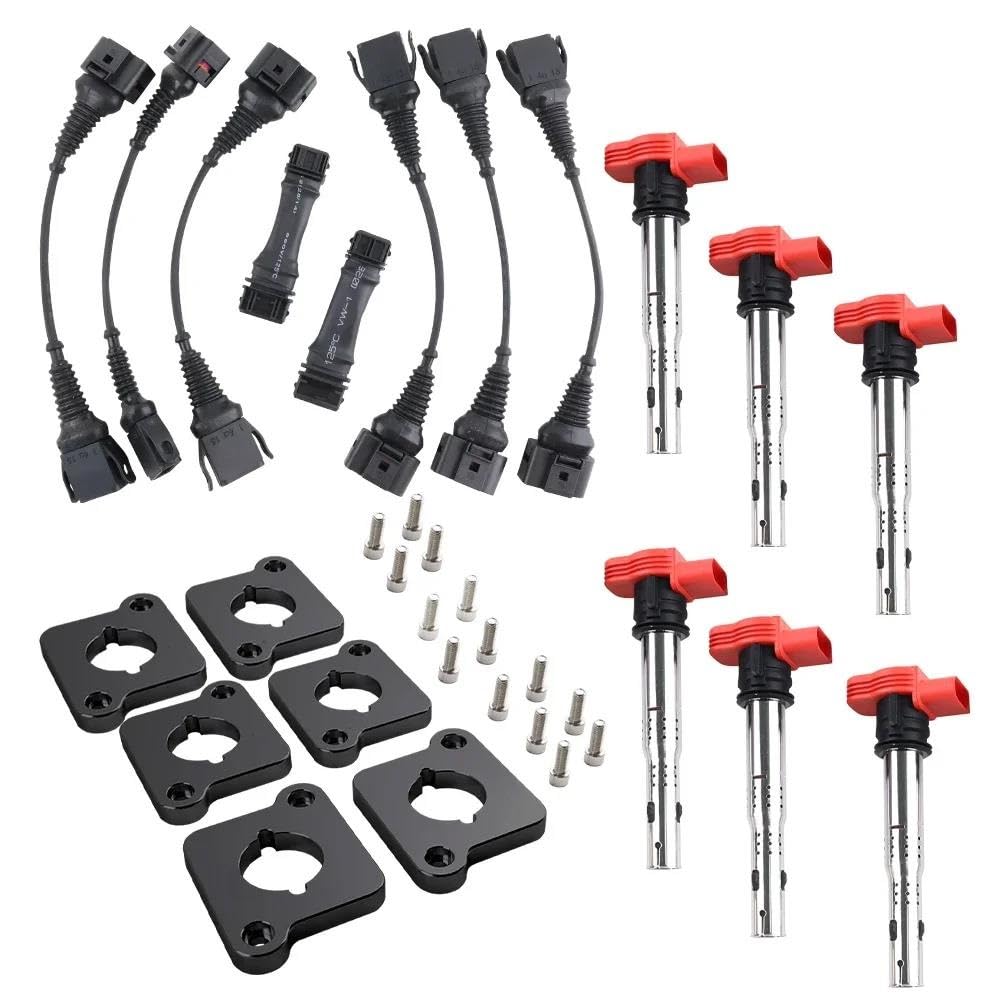 Module D'allumage Bobine Allumage pour 2.7T S4 RS4 pour B5 2.7T Kit De Conversion De Bobines D'allumage Kit De Dérivation ICM Plaques De Bobine