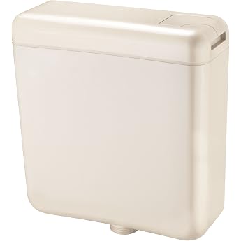 Cornat   Triton Toilettensp lkasten   Effiziente Zweimengensp lung Ger uscharm   Umweltfreundlich und Wassersparend   Beige   Aufputz-Installation   Hochwertiges Design   praktisch