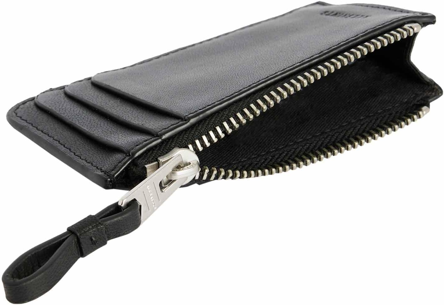 AllSaints Men's Isamu Zipped Card Holder Black One Size - Image 6