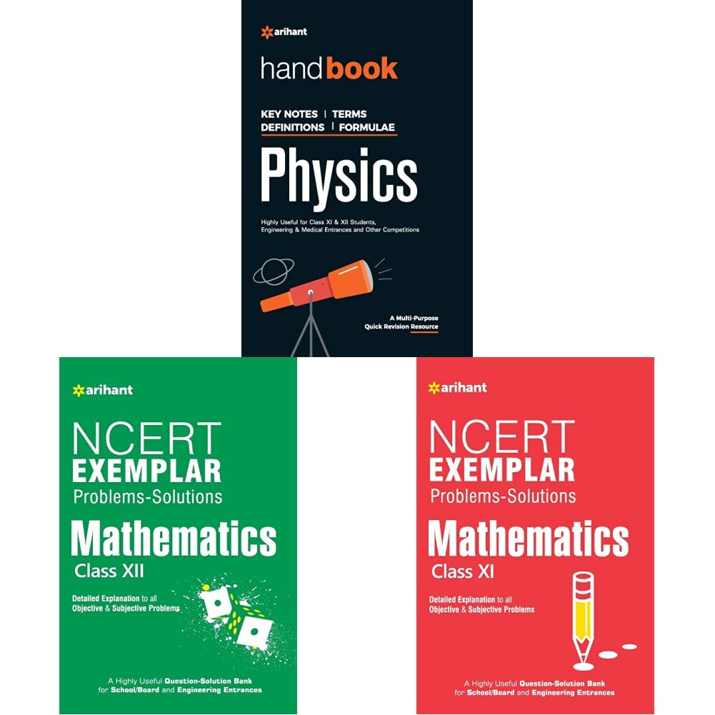 Buy Handbook of Physics & NCERT Exemplar ProblemsSolutions MATHEMATICS