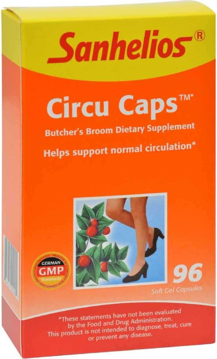 Sanhelios, Circu Caps, 96 Soft Gel Capsules