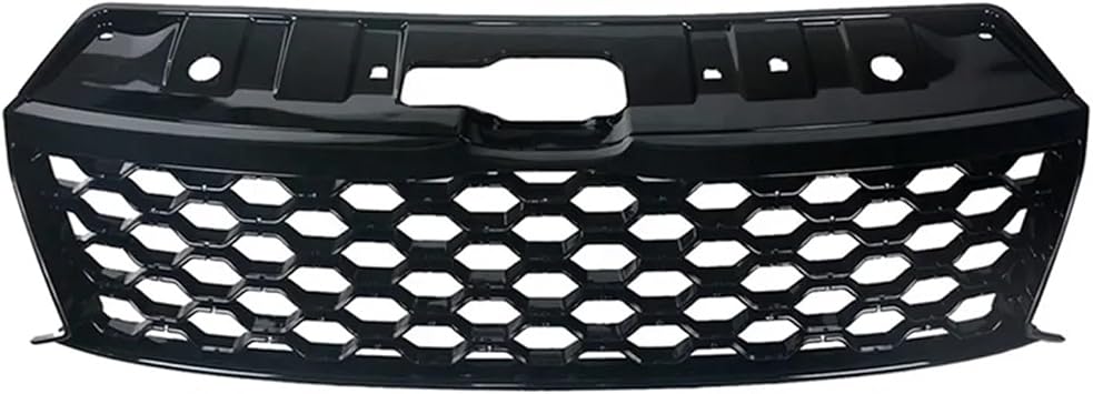 Compatible For VW AMAROK 20162020 Car Modified Front Racing Grille Upper Bumper Grilles Hood Mesh Cover Grills