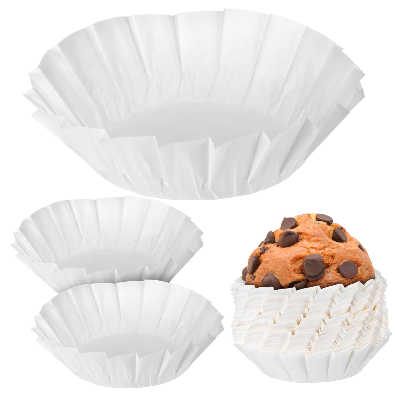MAGICLULU 800stücke Cupcake Förmchen Lebensmittelechtem Hochtemperaturbeständige Muffin Backformen Für Hochzeiten Partys Und Feiern Backzubehör