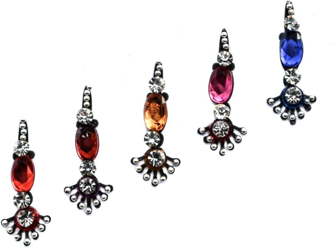 Teeliya® » Pretty Please Bindis Forehead Jewels Festival Face Gems Face Crystals Glitter Indian Bridal Jewellery