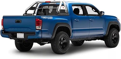 Black Horse - Barra antivuelco clásica de acero inoxidable compatible con Toyota Tacoma RB006SS 2005-2023