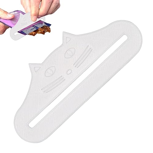 Presse-Sachet De Nourriture pour Chat, Distributeur De Nourriture Humide Et