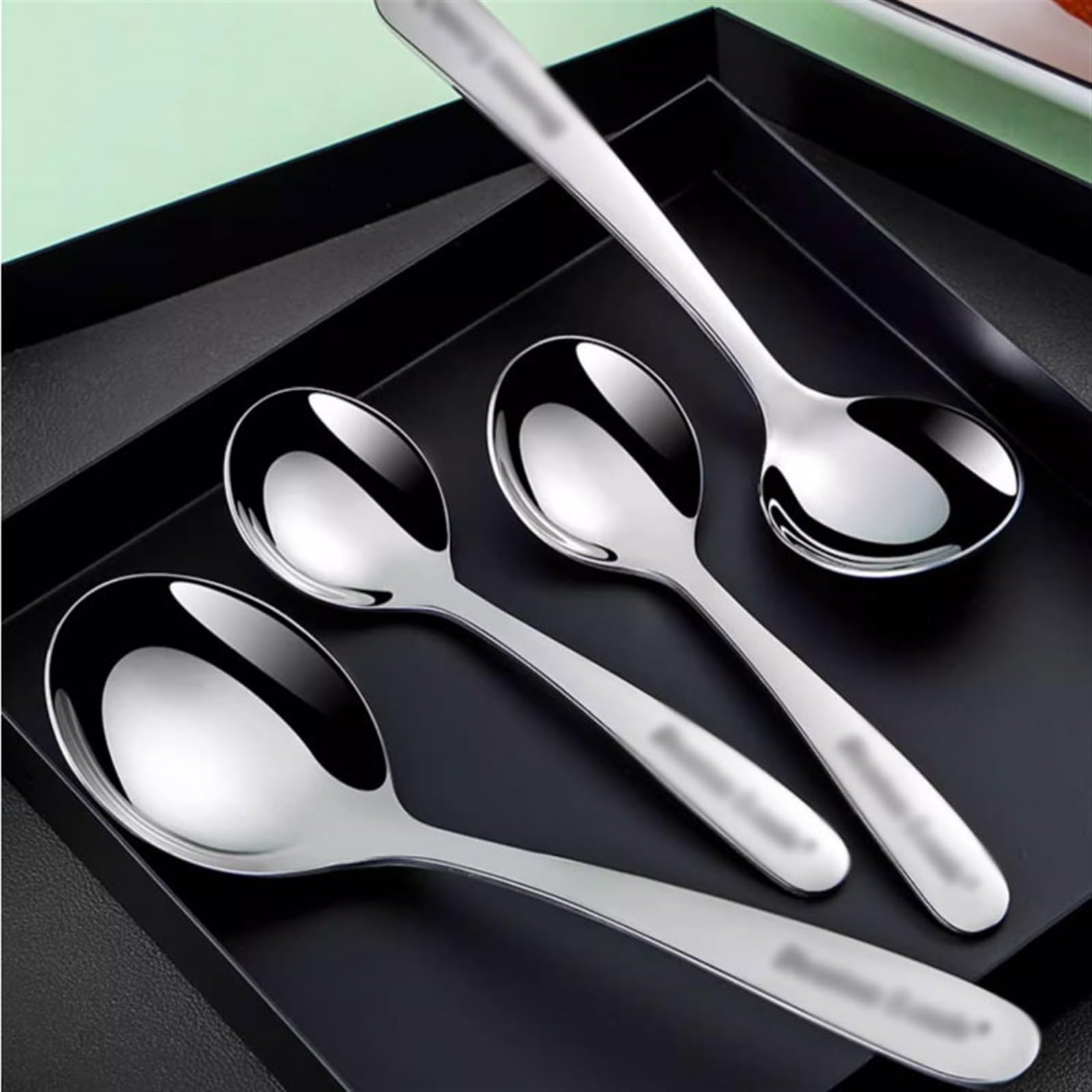 Amazon.com: HEXEH Spoons Spoon 304 Stainless Steel Household