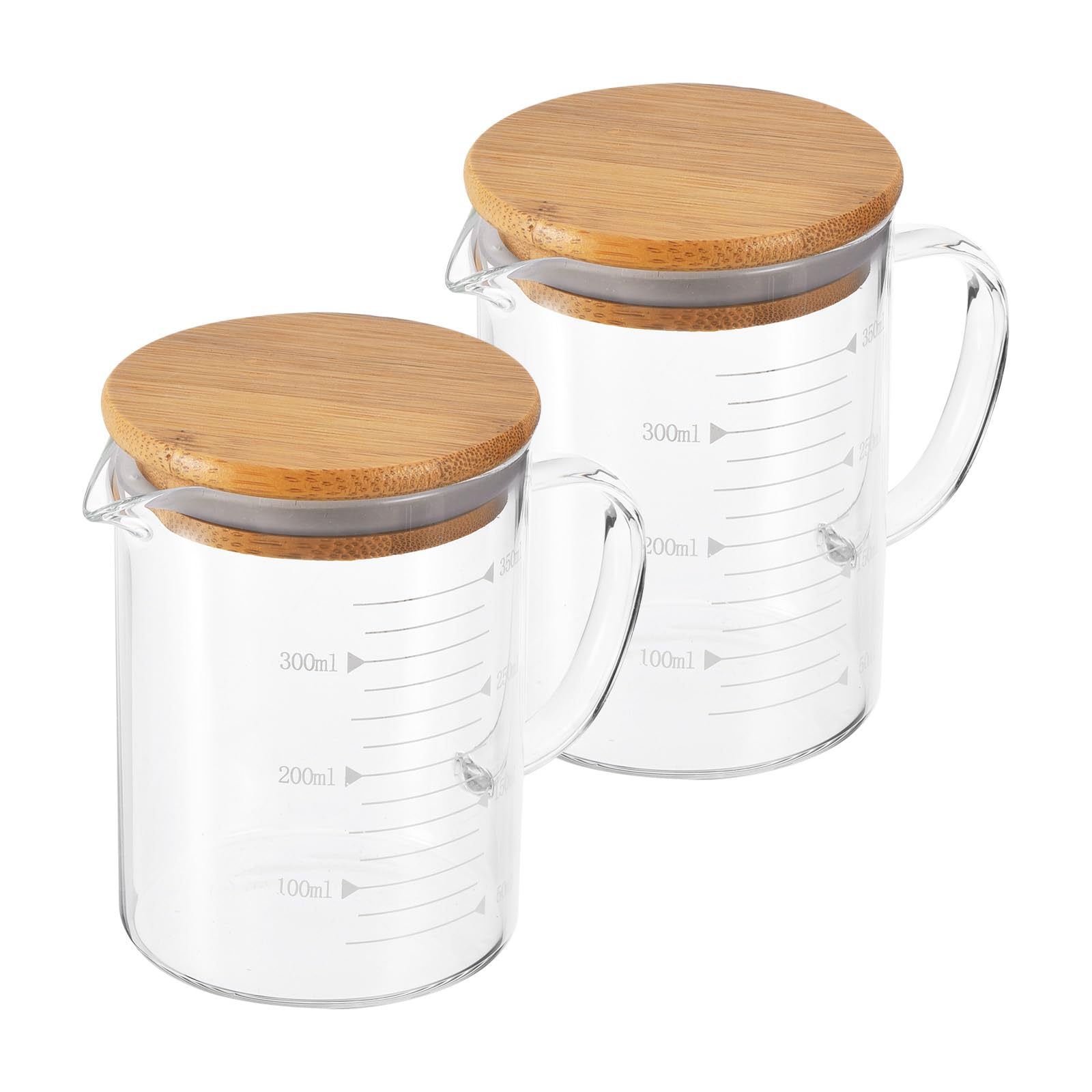 Tasses à mesurer graduées avec bec en V pour verser les liquides proprement