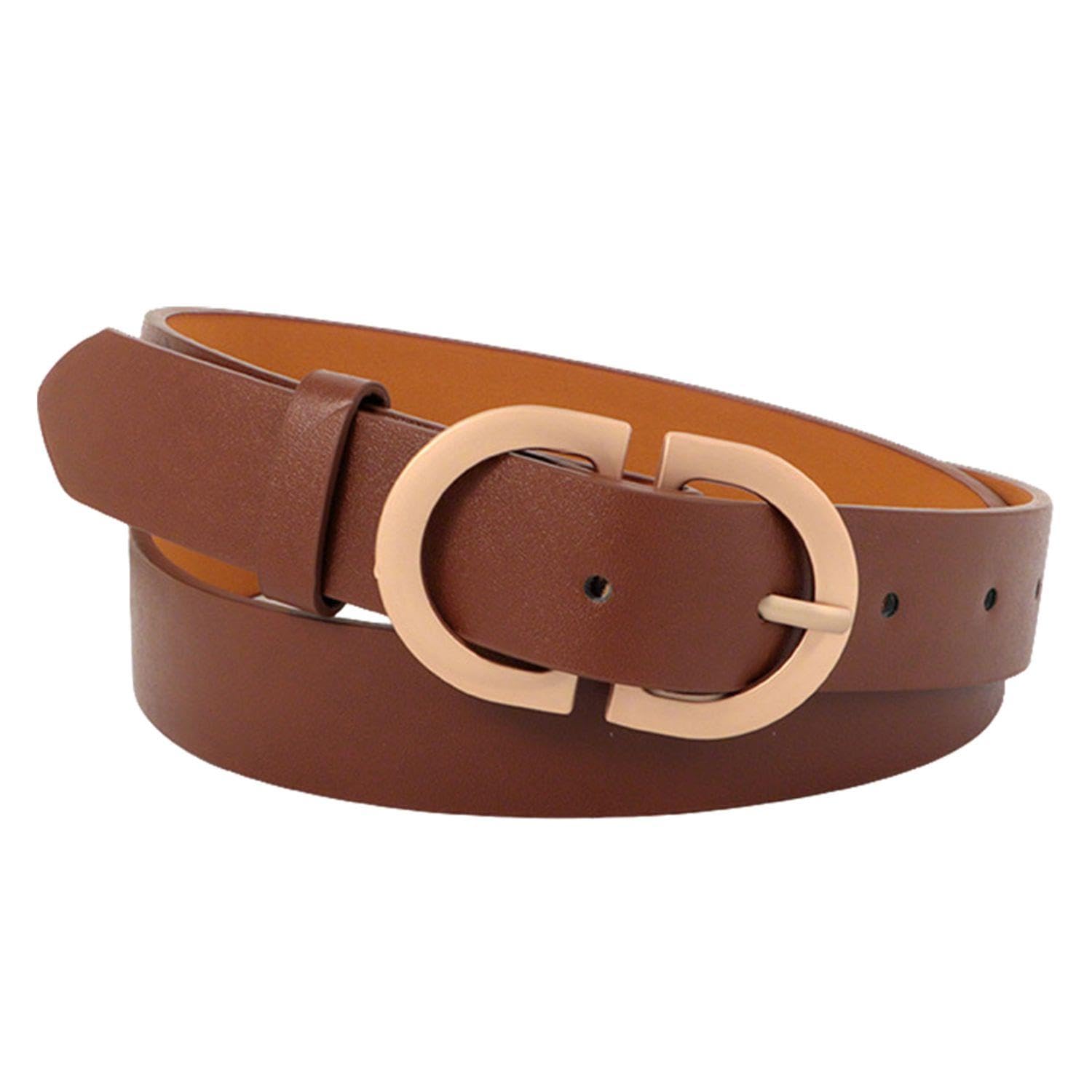 1 Piece Retro Belt, Simple Classic Belt, Pu Leather Belt, Wearable Accessories, Women'S Clothing Accessories.