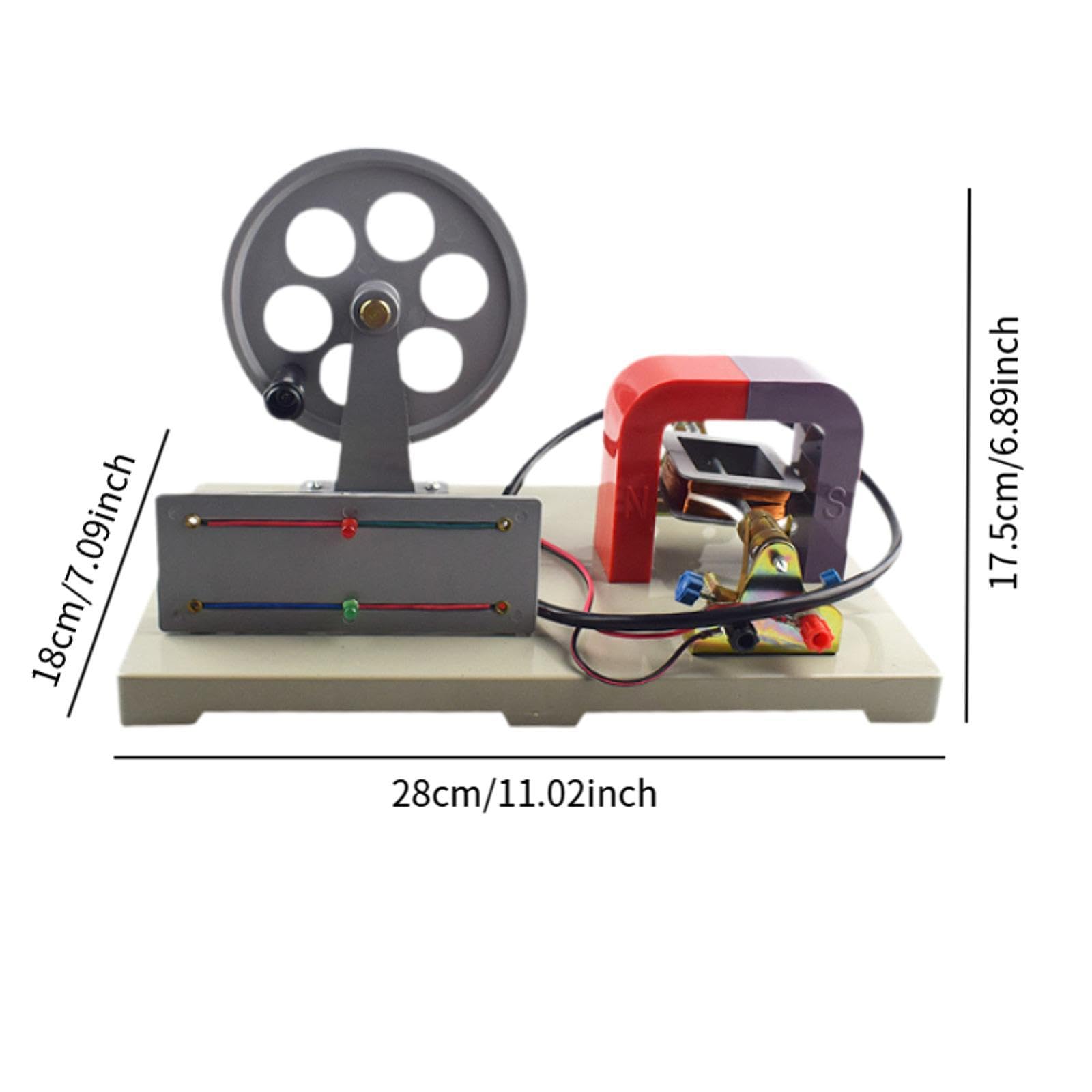 Handgenerator, Elektromotor, Lehrmittel