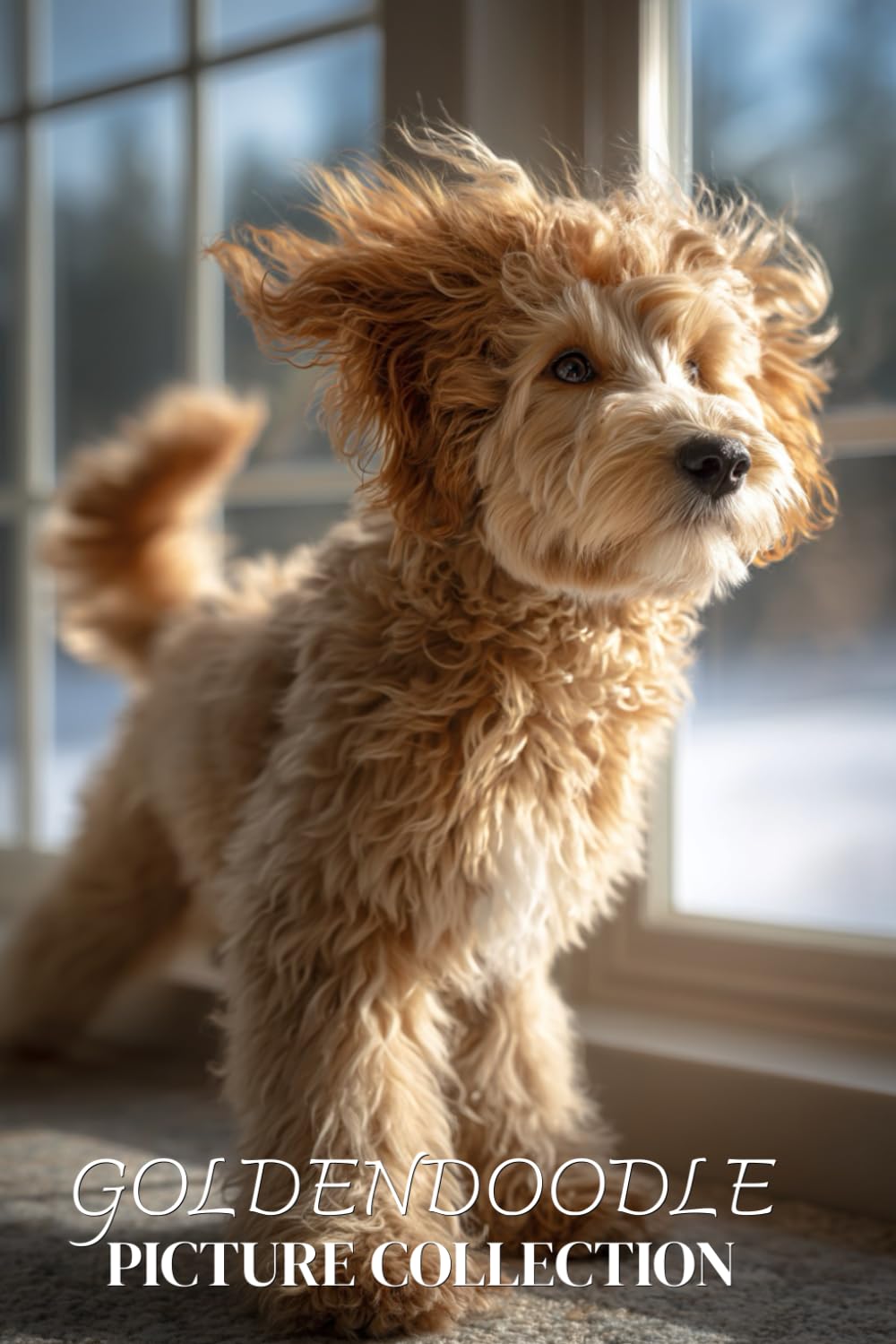 Goldendoodle Picture Collection: Beautiful Full-Page Pictures of Goldendoodle and Puppies for All Ages (Simple Photo Books).