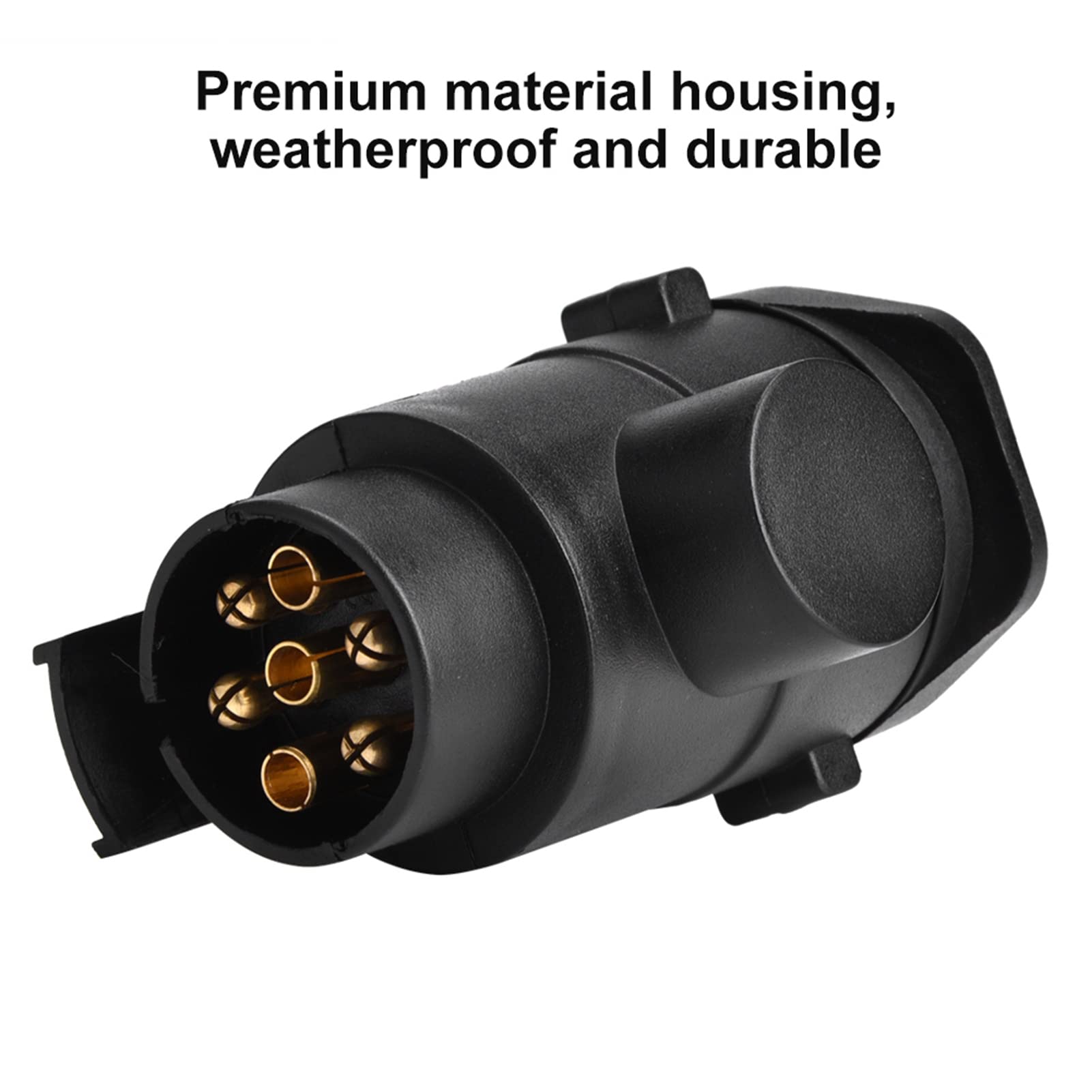 Adapter do Holowania Adapter Płaski 7 do 13 Pin Adapter Przyczepy Okablowanie Złącze Wtykowe Konwerter Adaptera