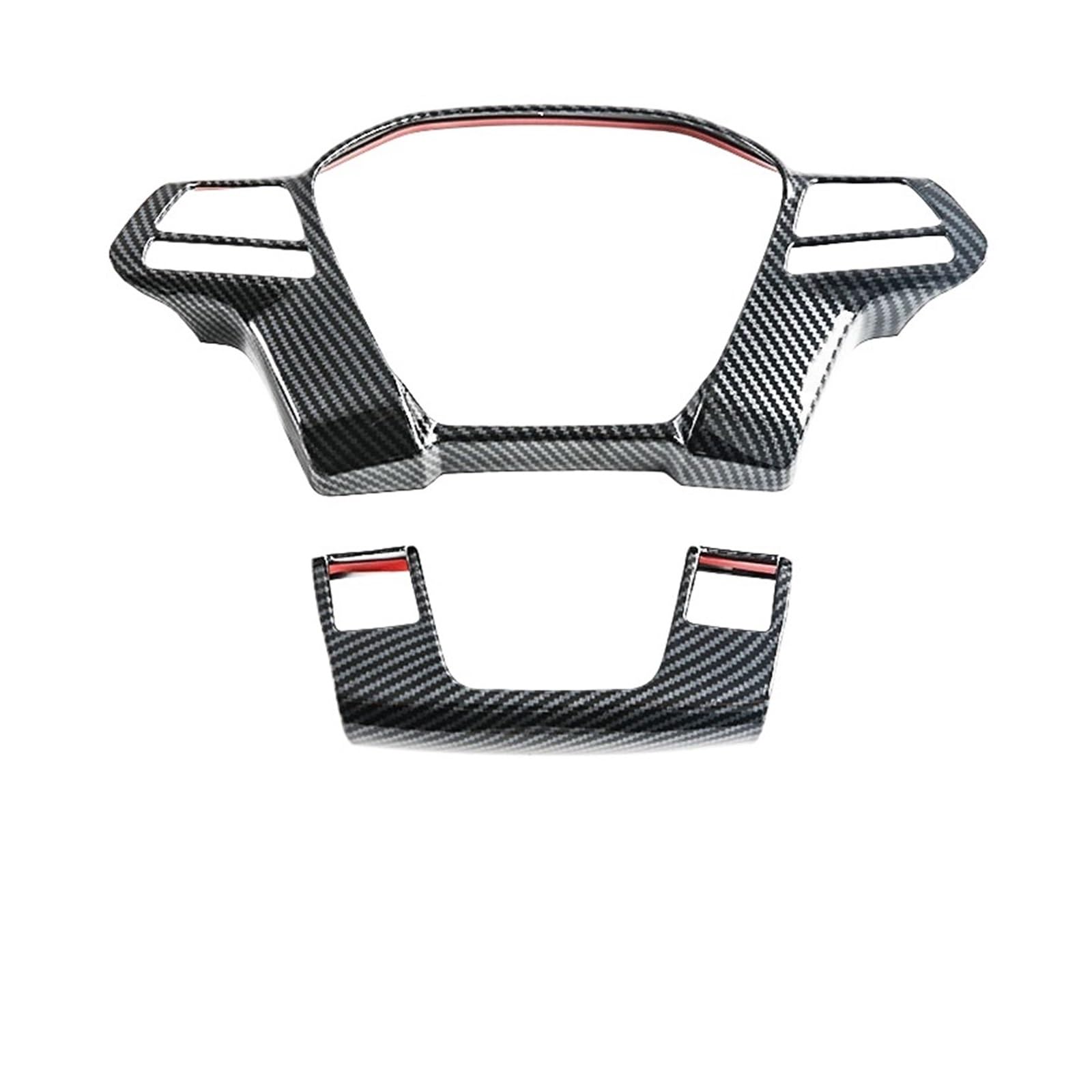 QBKGMEWCA Illuminated Button Frame Interior Modification Trim Compatible for BYD SHARK6 Shark