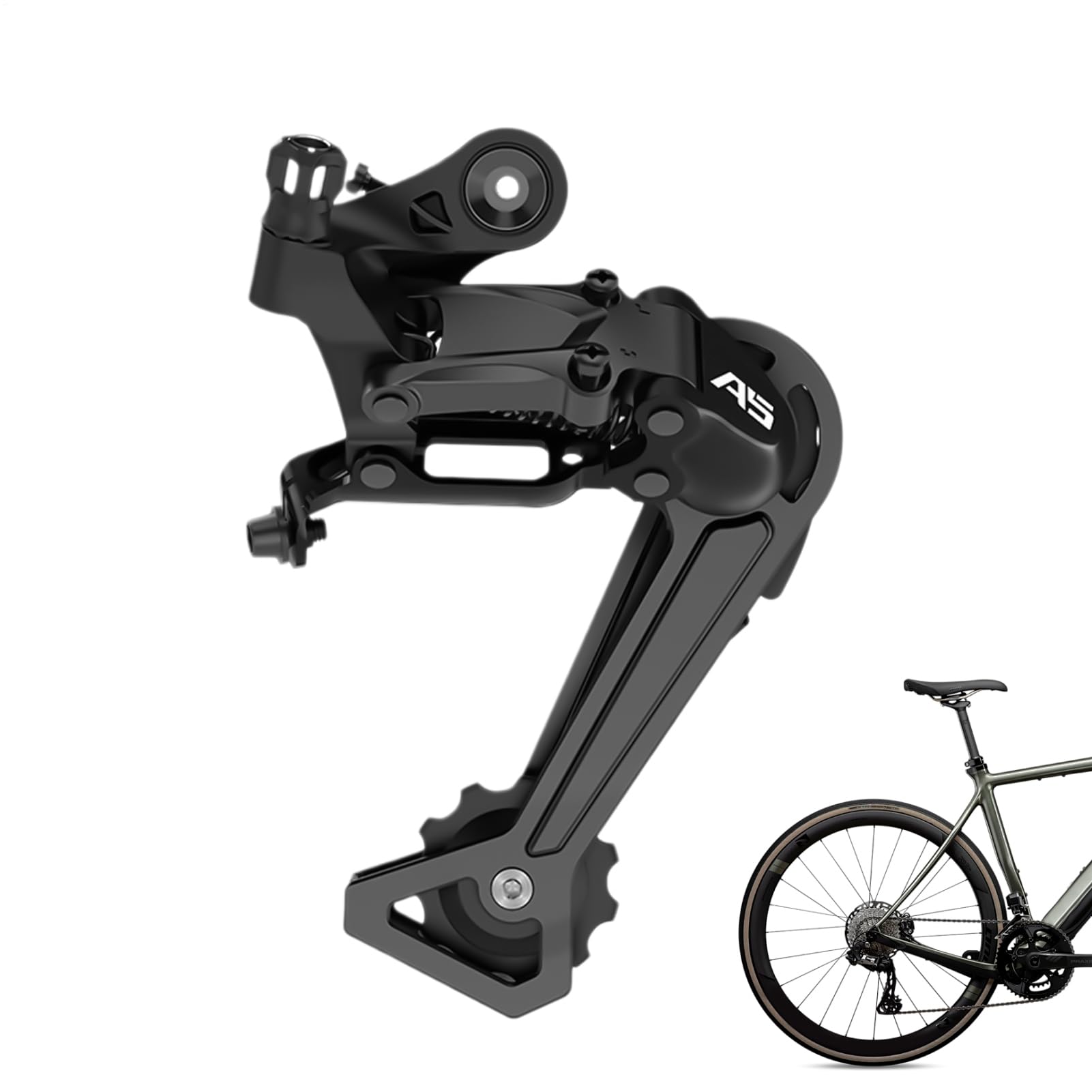 Bike Derailleur - 9 Speed Bicycle Speed Shifter,Replacement Parts for Adult Youth Riding Outdoor Biking Mountain Cruise Beginner Child
