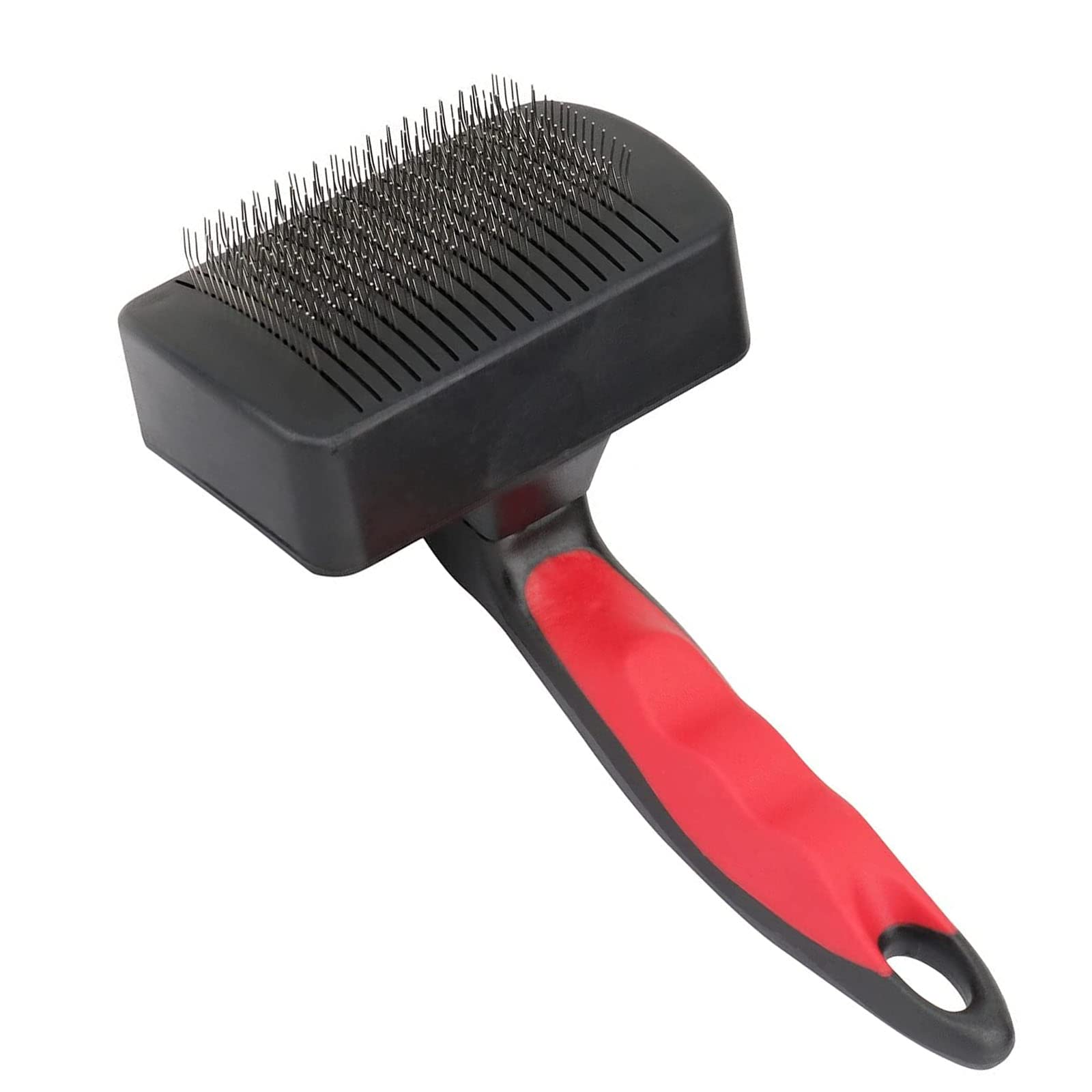 Pups&Pets Pet Self-Cleaning Auto Slicker Brush for Dogs, Cat Brush for Shedding Hair Pet Slicker Comb Brush for Shedding Long & Short Haired Dogs Deshedding Tool (B0C99BRZ6X) Amazon Price History, Amazon Price Tracker